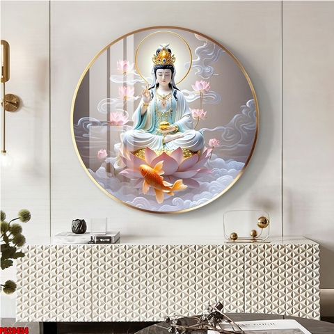 Tranh Phật 3D, 5D Tròn | Tranh Ngọc Việt - BMT DakLak | Tranh Ngọc Việt - Xưởng Tranh Đẹp Buôn Ma Thuột (BMT) DakLak