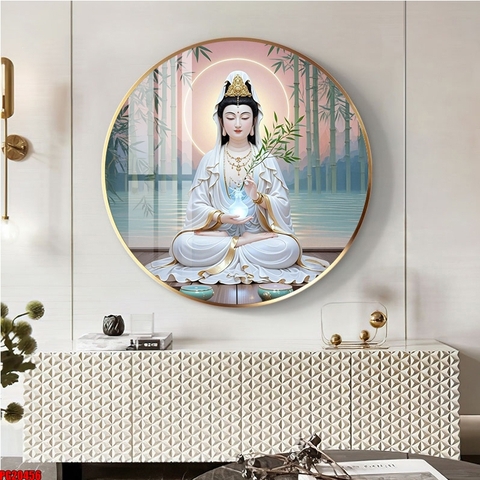 Tranh Phật 3D, 5D Tròn | Tranh Ngọc Việt - BMT DakLak | Tranh Ngọc Việt - Xưởng Tranh Đẹp Buôn Ma Thuột (BMT) DakLak