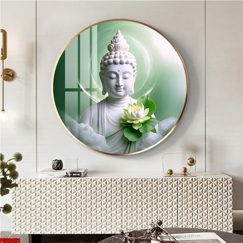 Tranh Phật 3D, 5D Tròn | Tranh Ngọc Việt - BMT DakLak | Tranh Ngọc Việt - Xưởng Tranh Đẹp Buôn Ma Thuột (BMT) DakLak