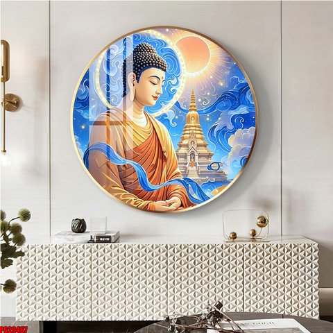 Tranh Phật 3D, 5D Tròn | Tranh Ngọc Việt - BMT DakLak | Tranh Ngọc Việt - Xưởng Tranh Đẹp Buôn Ma Thuột (BMT) DakLak