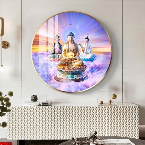 Tranh Phật 3D, 5D Tròn | Tranh Ngọc Việt - BMT DakLak | Tranh Ngọc Việt - Xưởng Tranh Đẹp Buôn Ma Thuột (BMT) DakLak