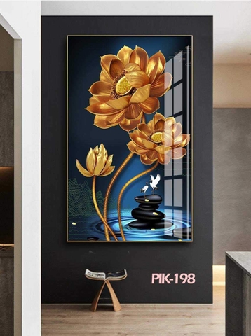 Tranh Hoa Sen Đẹp | Tranh Ngọc Việt - Đắk Lắk | Tranh Ngọc Việt - Xưởng Tranh Đẹp Buôn Ma Thuột (BMT) DakLak