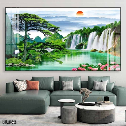 Tranh Sơn Thủy Ngang | Tranh Ngọc Việt - Đắk Lắk | Tranh Ngọc Việt - Xưởng Tranh Đẹp Buôn Ma Thuột (BMT) DakLak