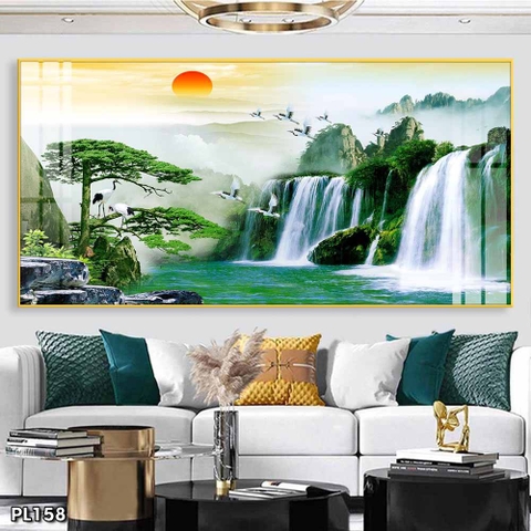 Tranh Sơn Thủy Ngang | Tranh Ngọc Việt - Đắk Lắk | Tranh Ngọc Việt - Xưởng Tranh Đẹp Buôn Ma Thuột (BMT) DakLak