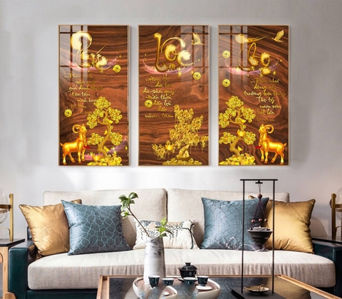 Tranh Phúc Lộc Thọ | Tranh Ngọc Việt - Đắk Lắk | Tranh Ngọc Việt - Xưởng Tranh Đẹp Buôn Ma Thuột (BMT) DakLak