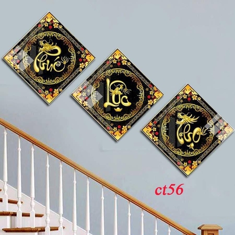 Tranh Phúc Lộc Thọ | Tranh Ngọc Việt - Đắk Lắk | Tranh Ngọc Việt - Xưởng Tranh Đẹp Buôn Ma Thuột (BMT) DakLak