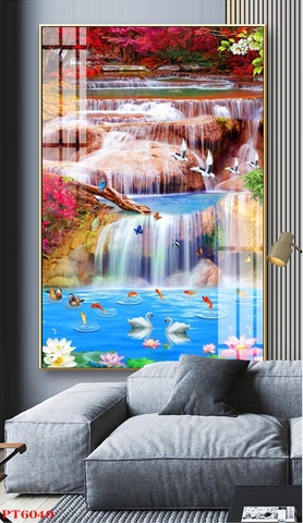 Tranh Sơn Thủy Dọc | Tranh Ngọc Việt - Đắk Lắk | Tranh Ngọc Việt - Xưởng Tranh Đẹp Buôn Ma Thuột (BMT) DakLak