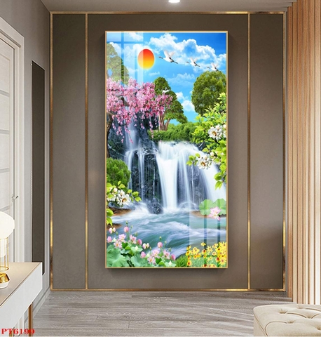 Tranh Sơn Thủy Dọc | Tranh Ngọc Việt - Đắk Lắk | Tranh Ngọc Việt - Xưởng Tranh Đẹp Buôn Ma Thuột (BMT) DakLak