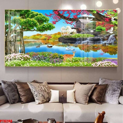 Tranh Phong Cảnh Thiên Nhiên | Tranh Ngọc Việt - Đắk Lắk | Tranh Ngọc Việt - Xưởng Tranh Đẹp Buôn Ma Thuột (BMT) DakLak