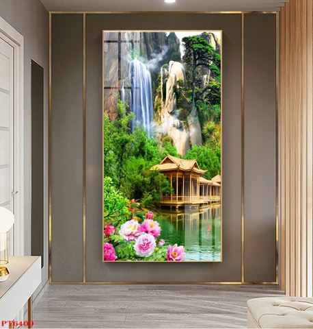 Tranh Sơn Thủy Dọc | Tranh Ngọc Việt - Đắk Lắk | Tranh Ngọc Việt - Xưởng Tranh Đẹp Buôn Ma Thuột (BMT) DakLak