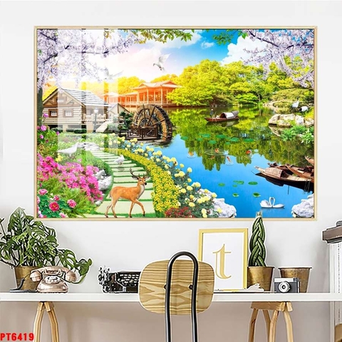 Tranh Phong Cảnh Thiên Nhiên | Tranh Ngọc Việt - Đắk Lắk | Tranh Ngọc Việt - Xưởng Tranh Đẹp Buôn Ma Thuột (BMT) DakLak