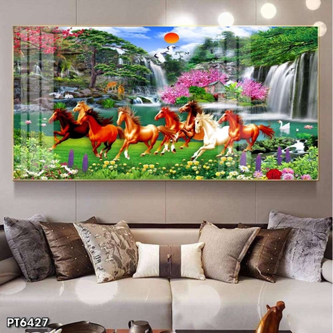 Tranh Mã Đáo Thành Công | Tranh Ngọc Việt - Đắk Lắk | Tranh Ngọc Việt - Xưởng Tranh Đẹp Buôn Ma Thuột (BMT) DakLak