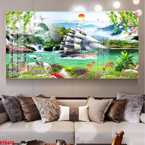 Tranh Thuận Buồm Xuôi Gió | Tranh Ngọc Việt - Đắk Lắk | Tranh Ngọc Việt - Xưởng Tranh Đẹp Buôn Ma Thuột (BMT) DakLak