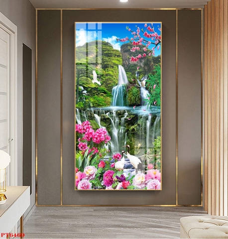 Tranh Sơn Thủy Dọc | Tranh Ngọc Việt - Đắk Lắk | Tranh Ngọc Việt - Xưởng Tranh Đẹp Buôn Ma Thuột (BMT) DakLak