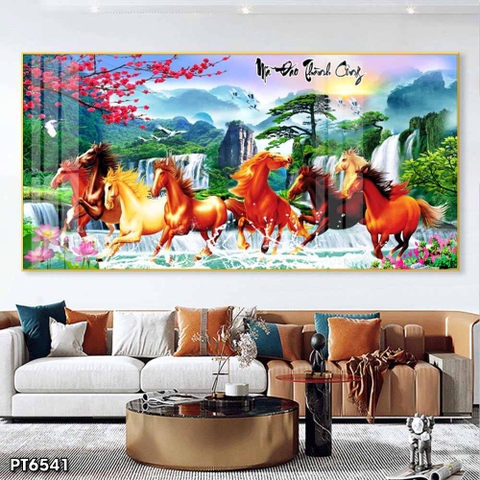 Tranh Mã Đáo Thành Công | Tranh Ngọc Việt - Đắk Lắk | Tranh Ngọc Việt - Xưởng Tranh Đẹp Buôn Ma Thuột (BMT) DakLak