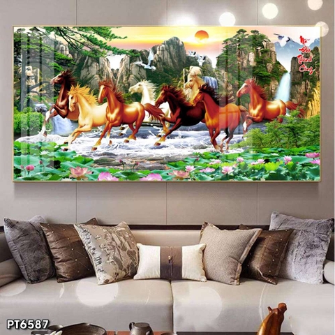 Tranh Mã Đáo Thành Công | Tranh Ngọc Việt - Đắk Lắk | Tranh Ngọc Việt - Xưởng Tranh Đẹp Buôn Ma Thuột (BMT) DakLak