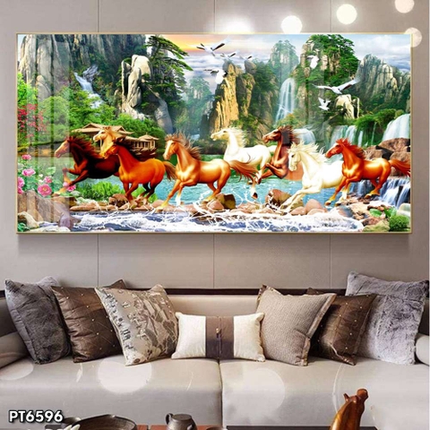 Tranh Mã Đáo Thành Công | Tranh Ngọc Việt - Đắk Lắk | Tranh Ngọc Việt - Xưởng Tranh Đẹp Buôn Ma Thuột (BMT) DakLak