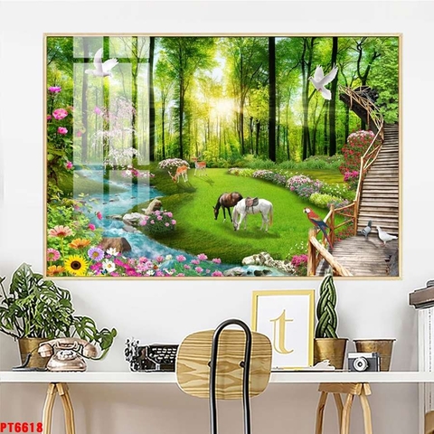 Tranh Phong Cảnh Thiên Nhiên | Tranh Ngọc Việt - Đắk Lắk | Tranh Ngọc Việt - Xưởng Tranh Đẹp Buôn Ma Thuột (BMT) DakLak