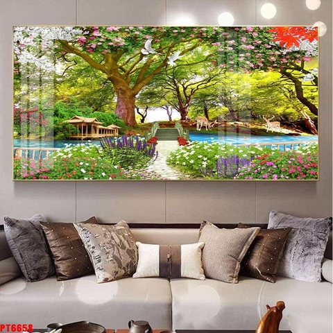 Tranh Phong Cảnh Thiên Nhiên | Tranh Ngọc Việt - Đắk Lắk | Tranh Ngọc Việt - Xưởng Tranh Đẹp Buôn Ma Thuột (BMT) DakLak