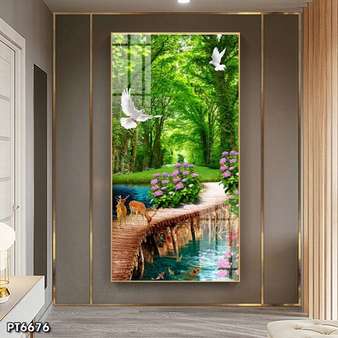 Tranh Hành Lang - Lối Vào Đẹp | Tranh Ngọc Việt - Đắk Lắk | Tranh Ngọc Việt - Xưởng Tranh Đẹp Buôn Ma Thuột (BMT) DakLak