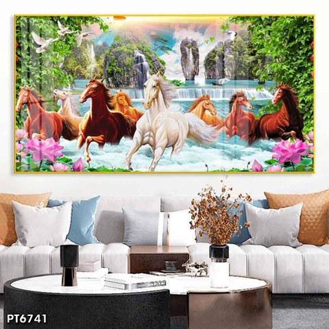 Tranh Mã Đáo Thành Công | Tranh Ngọc Việt - Đắk Lắk | Tranh Ngọc Việt - Xưởng Tranh Đẹp Buôn Ma Thuột (BMT) DakLak