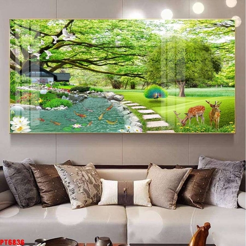 Tranh Phong Cảnh Thiên Nhiên | Tranh Ngọc Việt - Đắk Lắk | Tranh Ngọc Việt - Xưởng Tranh Đẹp Buôn Ma Thuột (BMT) DakLak