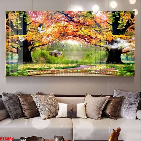 Tranh Phong Cảnh Thiên Nhiên | Tranh Ngọc Việt - Đắk Lắk | Tranh Ngọc Việt - Xưởng Tranh Đẹp Buôn Ma Thuột (BMT) DakLak