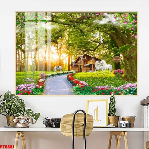 Tranh Phong Cảnh Thiên Nhiên | Tranh Ngọc Việt - Đắk Lắk | Tranh Ngọc Việt - Xưởng Tranh Đẹp Buôn Ma Thuột (BMT) DakLak