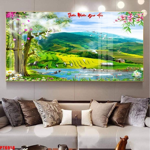 Tranh Ruộng Bậc Thang | Tranh Ngọc Việt - Đắk Lắk | Tranh Ngọc Việt - Xưởng Tranh Đẹp Buôn Ma Thuột (BMT) DakLak