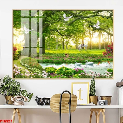 Tranh Phong Cảnh Thiên Nhiên | Tranh Ngọc Việt - Đắk Lắk | Tranh Ngọc Việt - Xưởng Tranh Đẹp Buôn Ma Thuột (BMT) DakLak