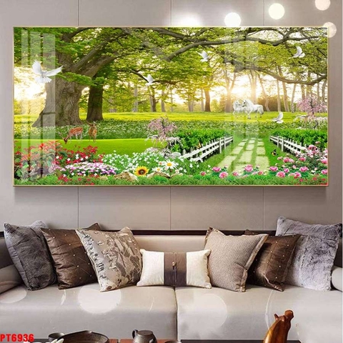 Tranh Phong Cảnh Thiên Nhiên | Tranh Ngọc Việt - Đắk Lắk | Tranh Ngọc Việt - Xưởng Tranh Đẹp Buôn Ma Thuột (BMT) DakLak