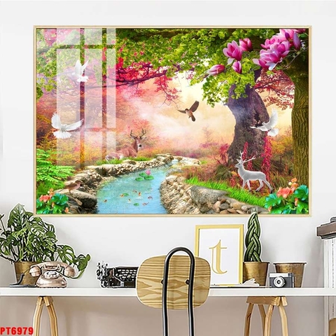 Tranh Phong Cảnh Thiên Nhiên | Tranh Ngọc Việt - Đắk Lắk | Tranh Ngọc Việt - Xưởng Tranh Đẹp Buôn Ma Thuột (BMT) DakLak