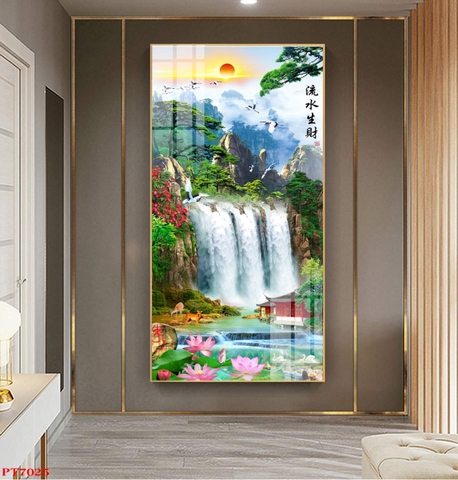 Tranh Sơn Thủy Dọc | Tranh Ngọc Việt - Đắk Lắk | Tranh Ngọc Việt - Xưởng Tranh Đẹp Buôn Ma Thuột (BMT) DakLak