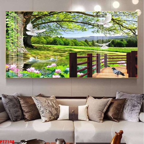 Tranh Phong Cảnh Thiên Nhiên | Tranh Ngọc Việt - Đắk Lắk | Tranh Ngọc Việt - Xưởng Tranh Đẹp Buôn Ma Thuột (BMT) DakLak