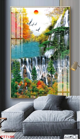 Tranh Sơn Thủy Dọc | Tranh Ngọc Việt - Đắk Lắk | Tranh Ngọc Việt - Xưởng Tranh Đẹp Buôn Ma Thuột (BMT) DakLak