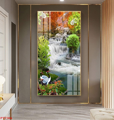 Tranh Sơn Thủy Dọc | Tranh Ngọc Việt - Đắk Lắk | Tranh Ngọc Việt - Xưởng Tranh Đẹp Buôn Ma Thuột (BMT) DakLak