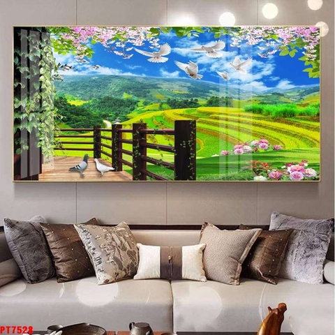 Tranh Phong Cảnh Thiên Nhiên | Tranh Ngọc Việt - Đắk Lắk | Tranh Ngọc Việt - Xưởng Tranh Đẹp Buôn Ma Thuột (BMT) DakLak