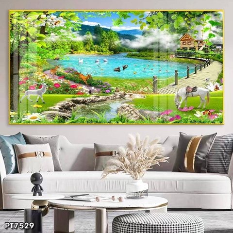 Tranh Khổ Lớn Đẹp, Sang | Tranh Ngọc Việt - Đắk Lắk | Tranh Ngọc Việt - Xưởng Tranh Đẹp Buôn Ma Thuột (BMT) DakLak