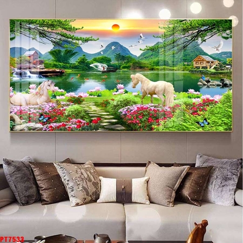 Tranh Phong Cảnh Thiên Nhiên | Tranh Ngọc Việt - Đắk Lắk | Tranh Ngọc Việt - Xưởng Tranh Đẹp Buôn Ma Thuột (BMT) DakLak