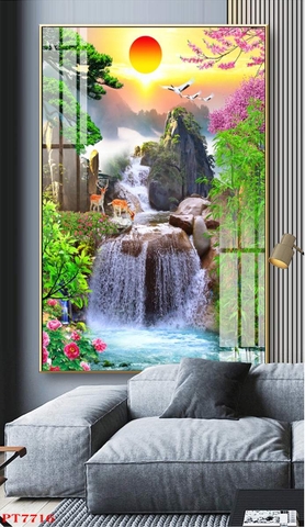 Tranh Sơn Thủy Dọc | Tranh Ngọc Việt - Đắk Lắk | Tranh Ngọc Việt - Xưởng Tranh Đẹp Buôn Ma Thuột (BMT) DakLak