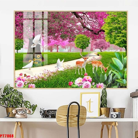 Tranh Phong Cảnh Thiên Nhiên | Tranh Ngọc Việt - Đắk Lắk | Tranh Ngọc Việt - Xưởng Tranh Đẹp Buôn Ma Thuột (BMT) DakLak