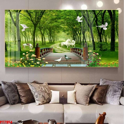 Tranh Phong Cảnh Thiên Nhiên | Tranh Ngọc Việt - Đắk Lắk | Tranh Ngọc Việt - Xưởng Tranh Đẹp Buôn Ma Thuột (BMT) DakLak