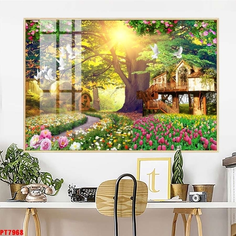 Tranh Phong Cảnh Thiên Nhiên | Tranh Ngọc Việt - Đắk Lắk | Tranh Ngọc Việt - Xưởng Tranh Đẹp Buôn Ma Thuột (BMT) DakLak