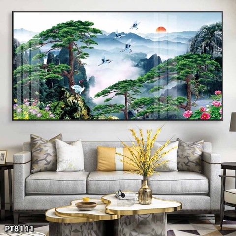 Tranh Sơn Thủy Ngang | Tranh Ngọc Việt - Đắk Lắk | Tranh Ngọc Việt - Xưởng Tranh Đẹp Buôn Ma Thuột (BMT) DakLak