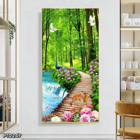 Tranh Hành Lang - Lối Vào Đẹp | Tranh Ngọc Việt - Đắk Lắk | Tranh Ngọc Việt - Xưởng Tranh Đẹp Buôn Ma Thuột (BMT) DakLak