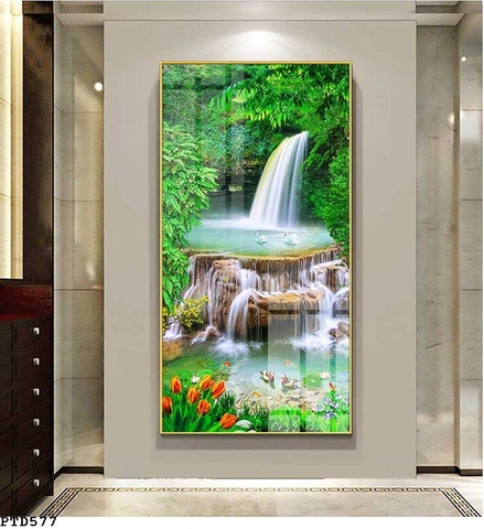 Tranh Sơn Thủy Dọc | Tranh Ngọc Việt - Đắk Lắk | Tranh Ngọc Việt - Xưởng Tranh Đẹp Buôn Ma Thuột (BMT) DakLak