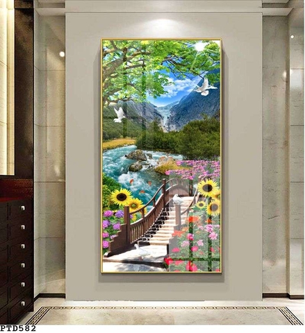 Tranh Phong Cảnh Thiên Nhiên | Tranh Ngọc Việt - Đắk Lắk | Tranh Ngọc Việt - Xưởng Tranh Đẹp Buôn Ma Thuột (BMT) DakLak