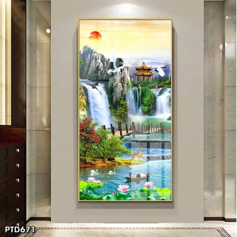 Tranh Hành Lang - Lối Vào Đẹp | Tranh Ngọc Việt - Đắk Lắk | Tranh Ngọc Việt - Xưởng Tranh Đẹp Buôn Ma Thuột (BMT) DakLak