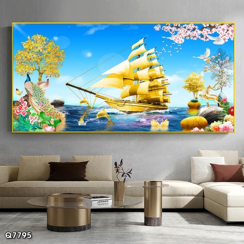 Tranh Phòng Khách Đẹp BMT DakLak - Tranh Ngọc Việt | Tranh Ngọc Việt - Xưởng Tranh Đẹp Buôn Ma Thuột (BMT) DakLak