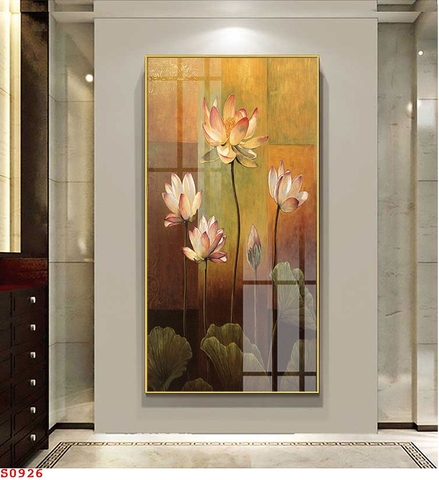 Tranh Hoa Sen Đẹp | Tranh Ngọc Việt - Đắk Lắk | Tranh Ngọc Việt - Xưởng Tranh Đẹp Buôn Ma Thuột (BMT) DakLak
